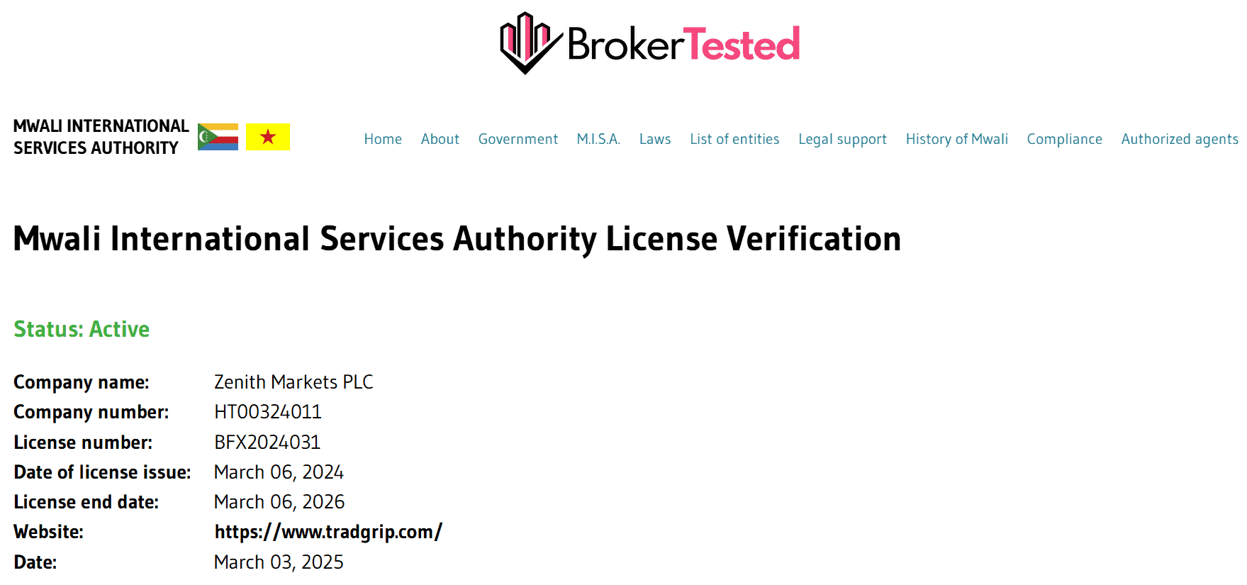 TradGrip License Review