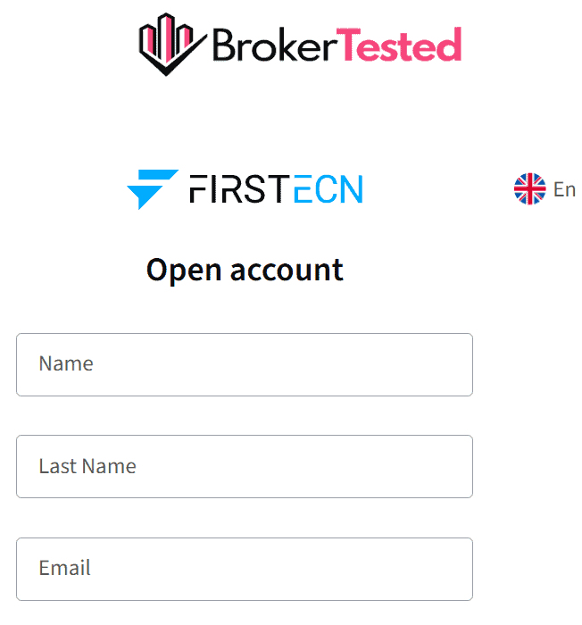 FirstECN Account Opening Review